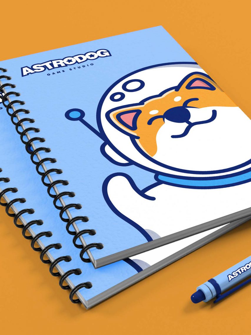 AstroDog - Création de logo