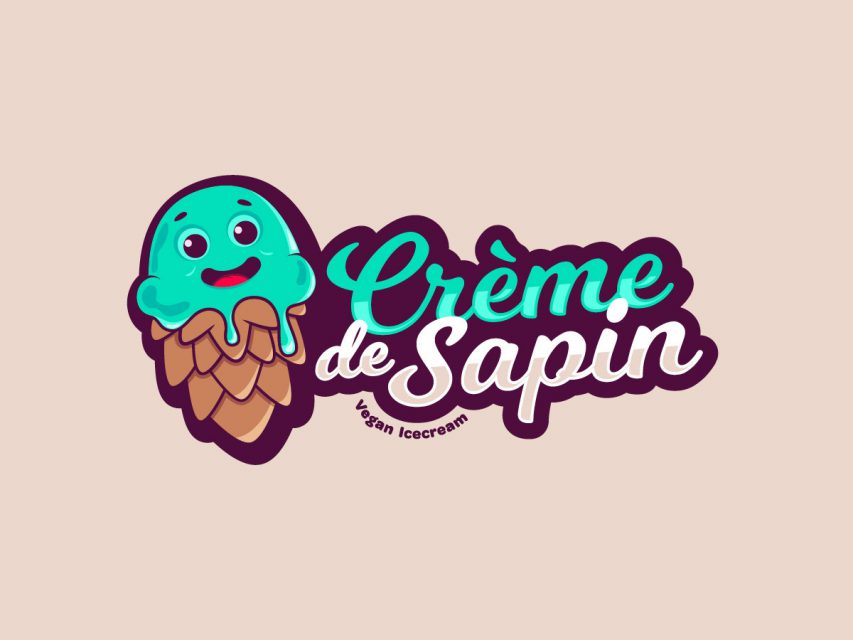 Crème de sapin - Création de logo