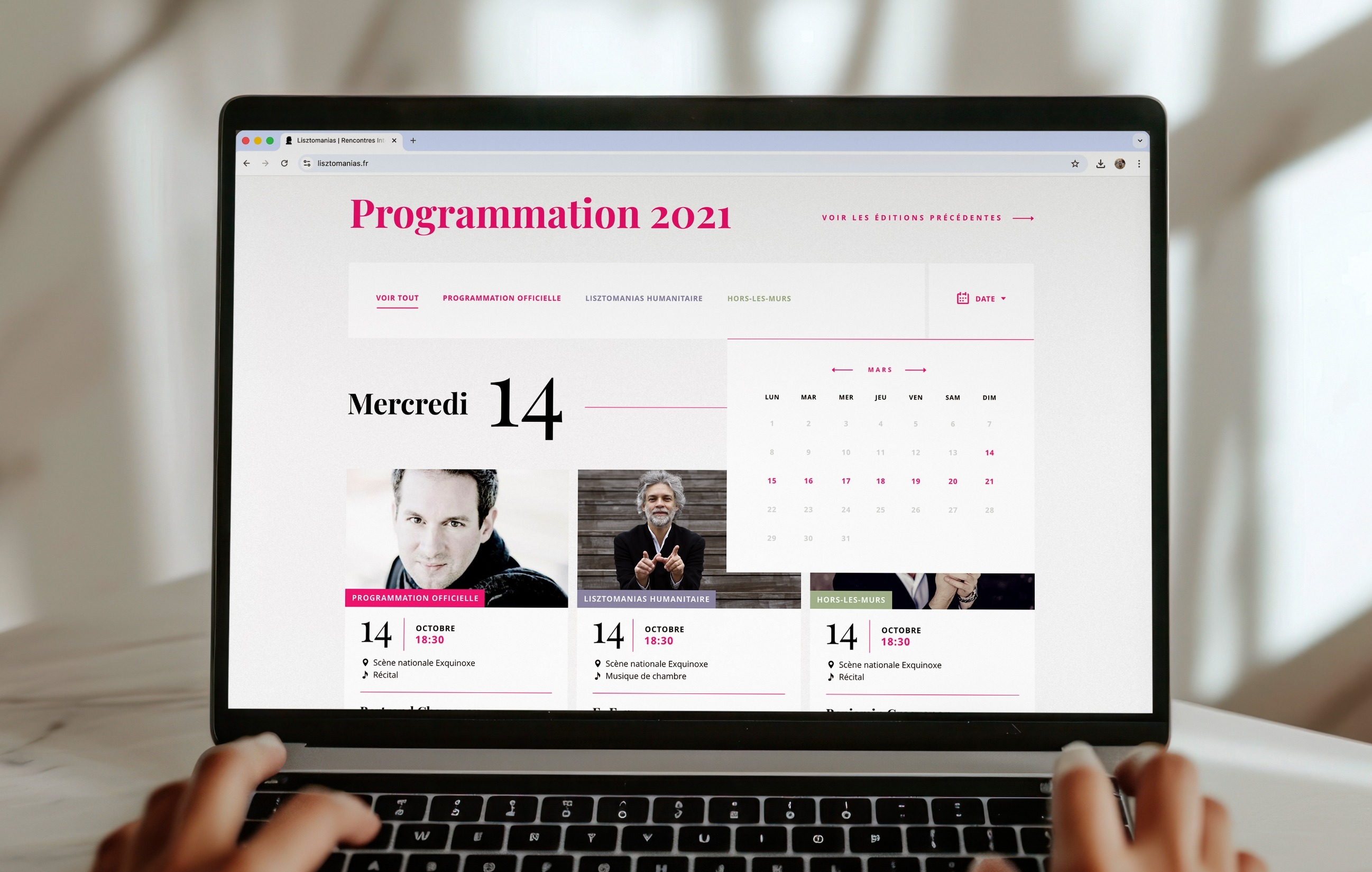 Site Internet des Lisztomanias