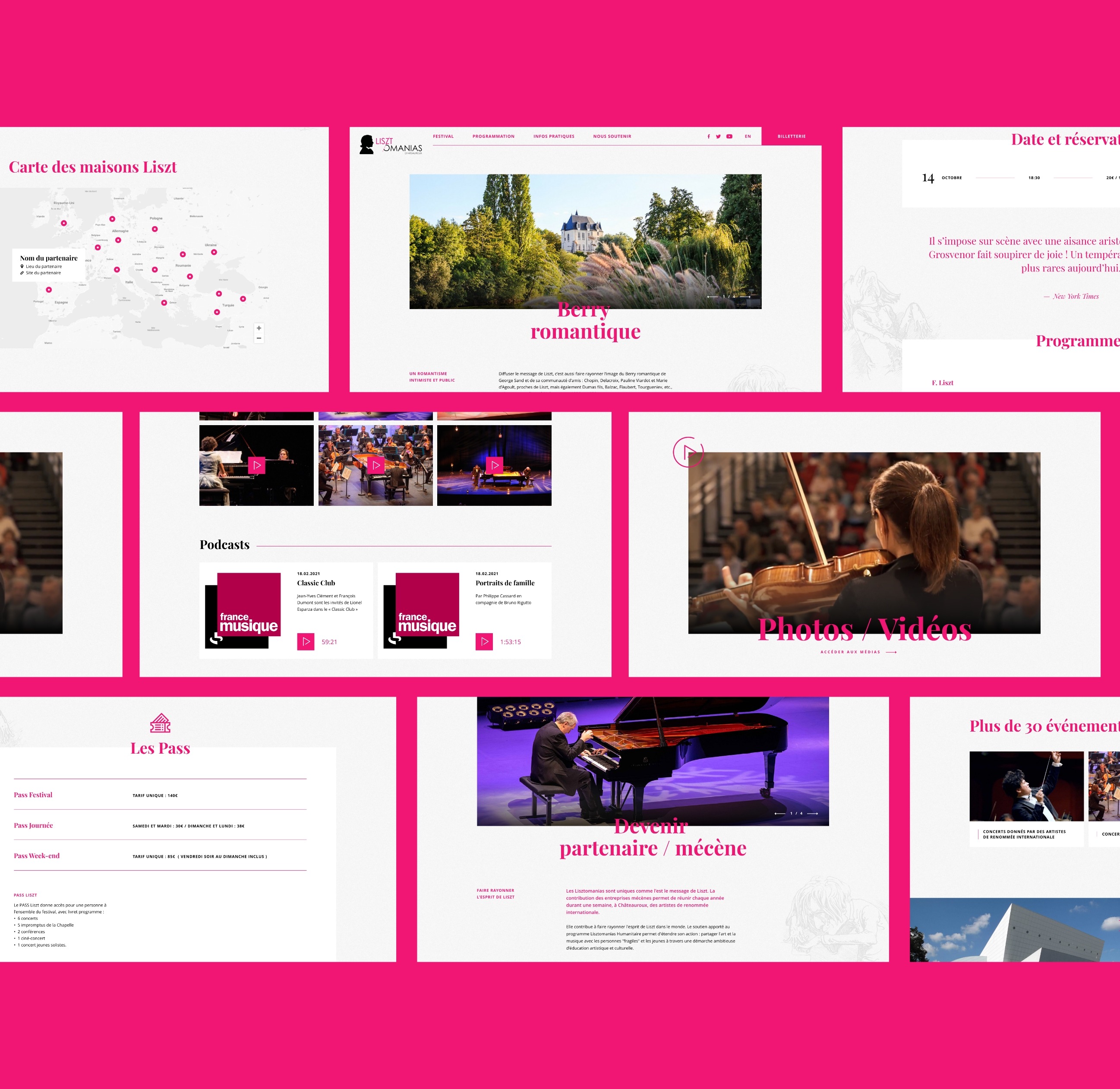 Site Internet des Lisztomanias