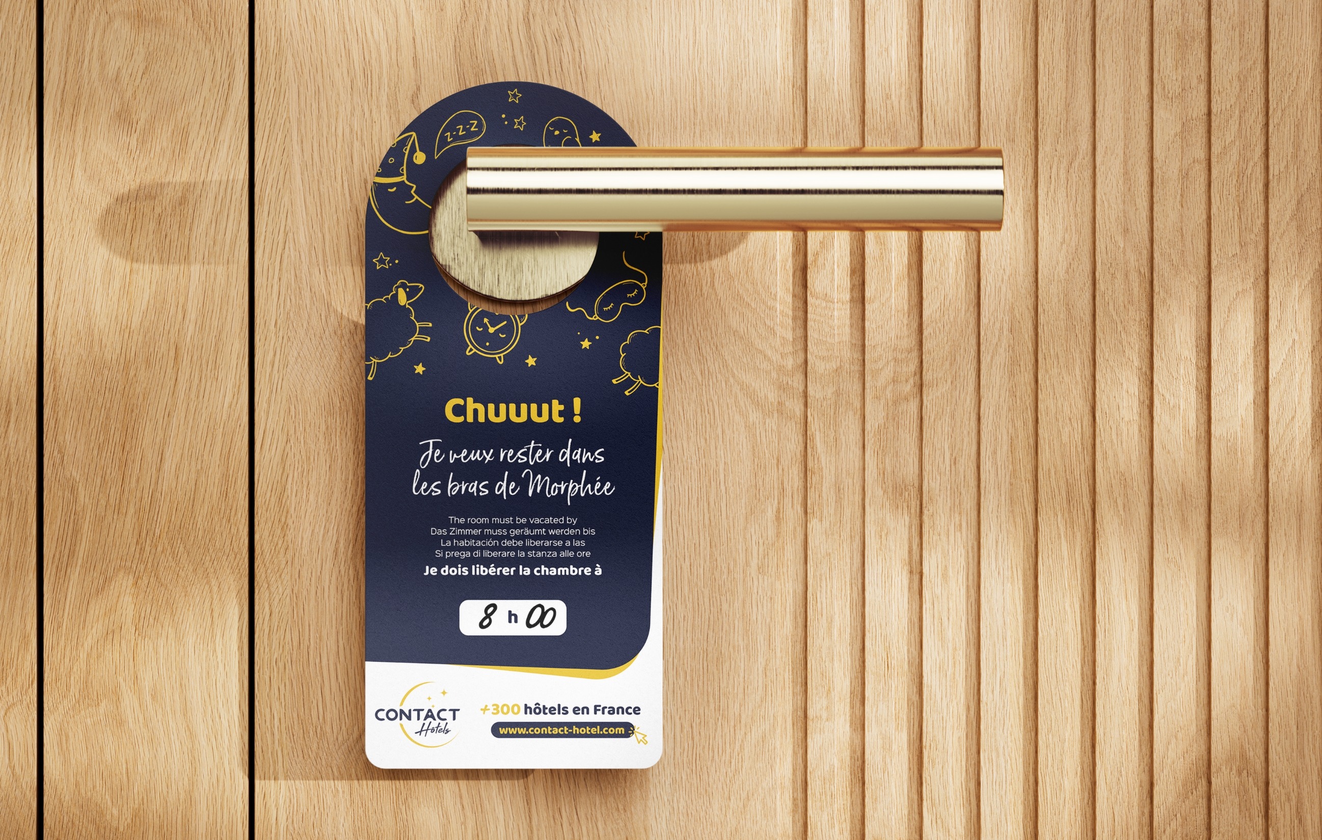 Accroche-porte Contact Hôtels