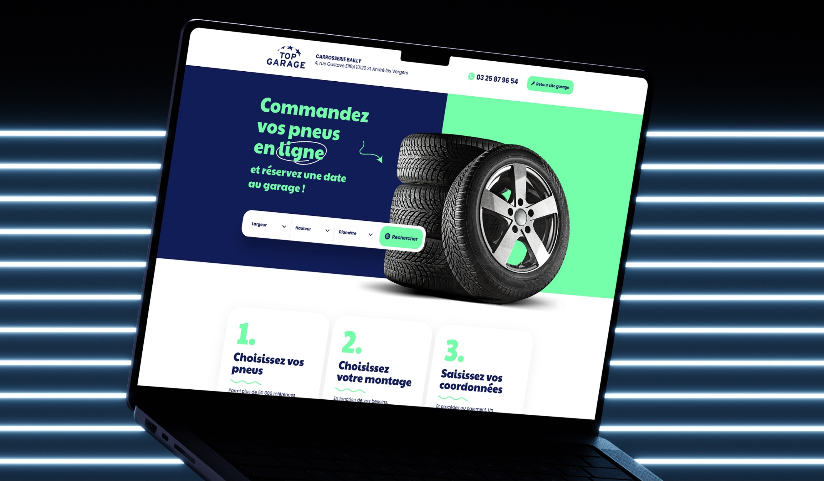 Présentation projet Go Pneu