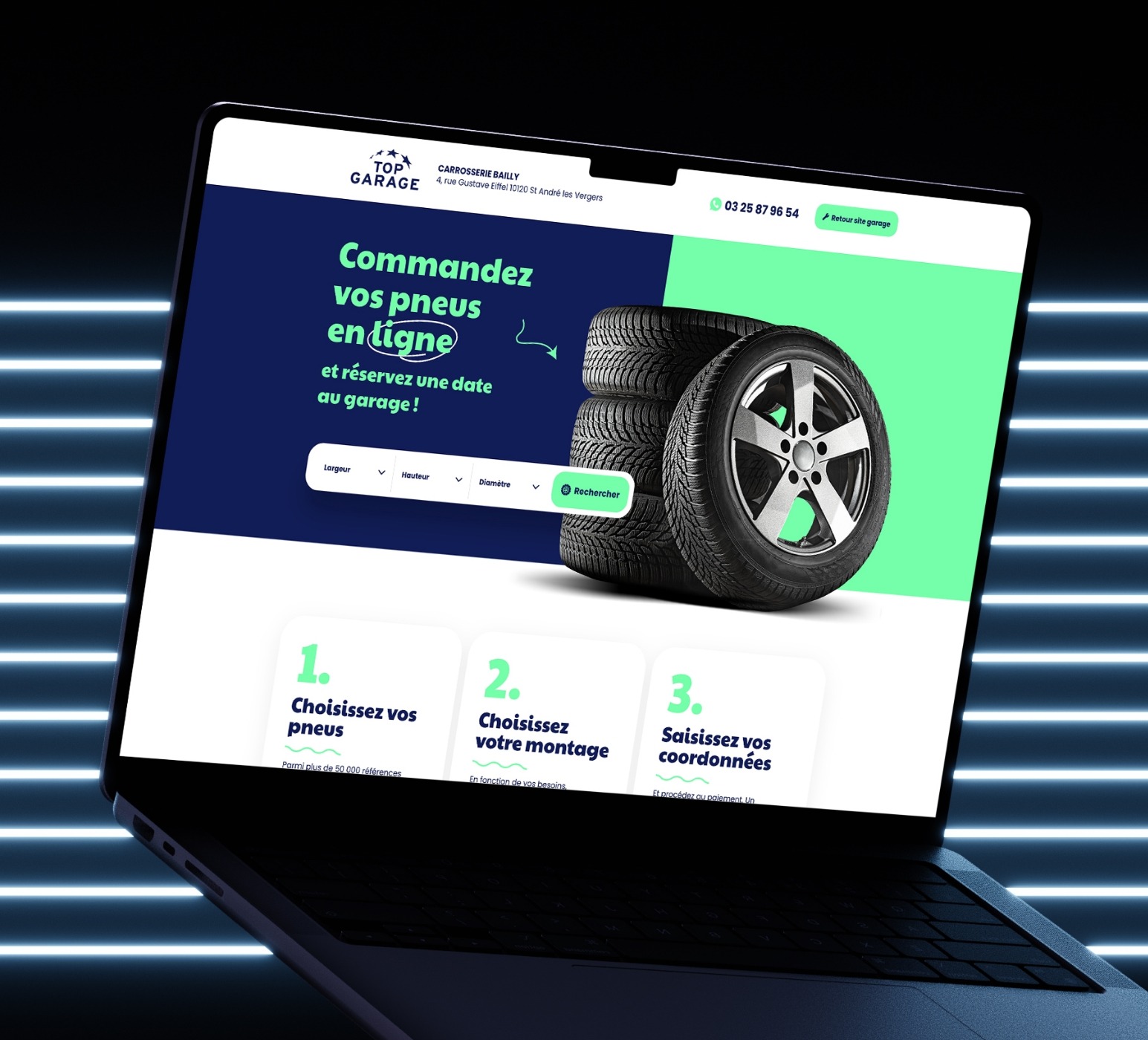 Projet design d’interfaces - Go pneus