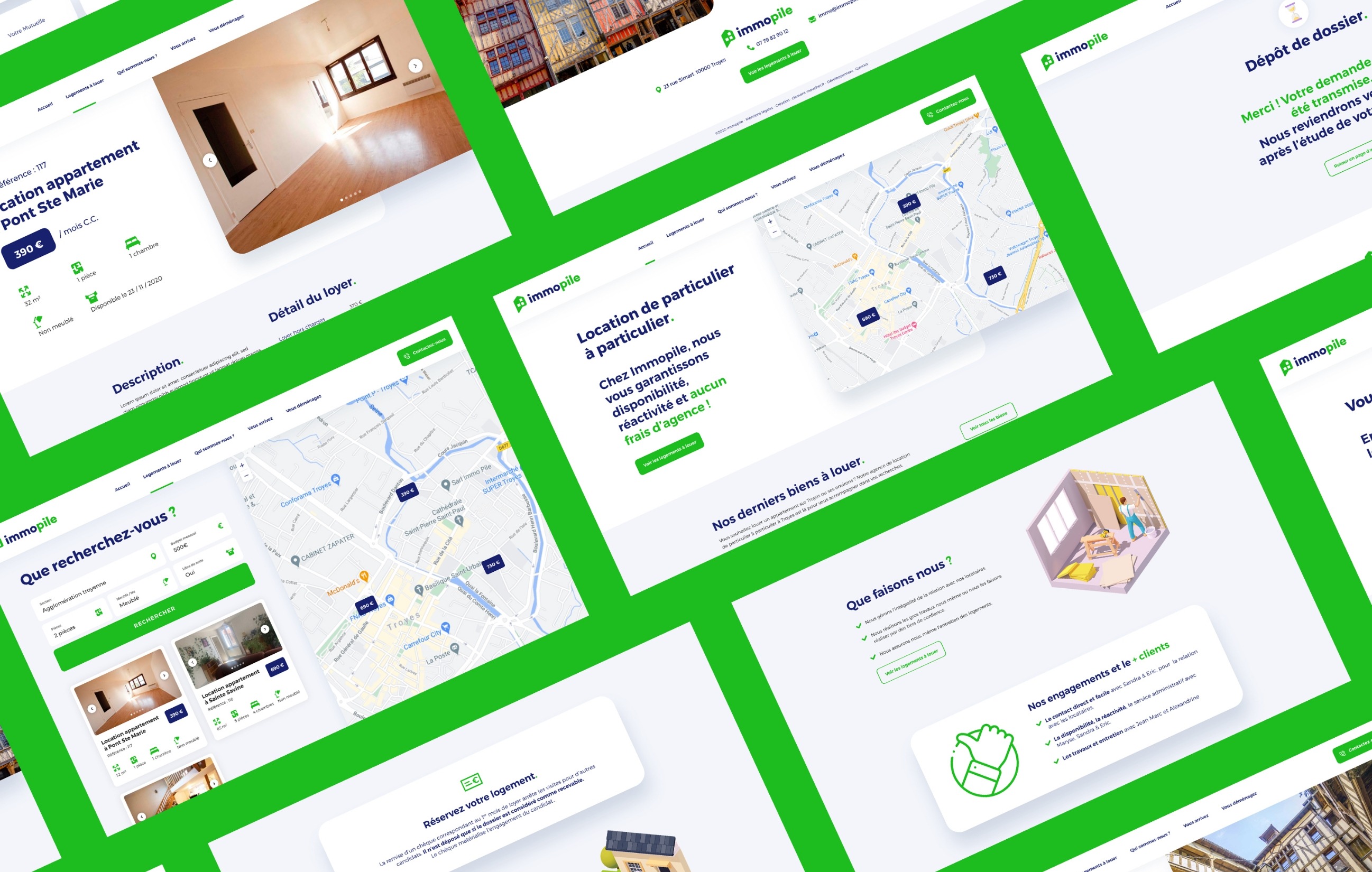 Site Internet Immopile