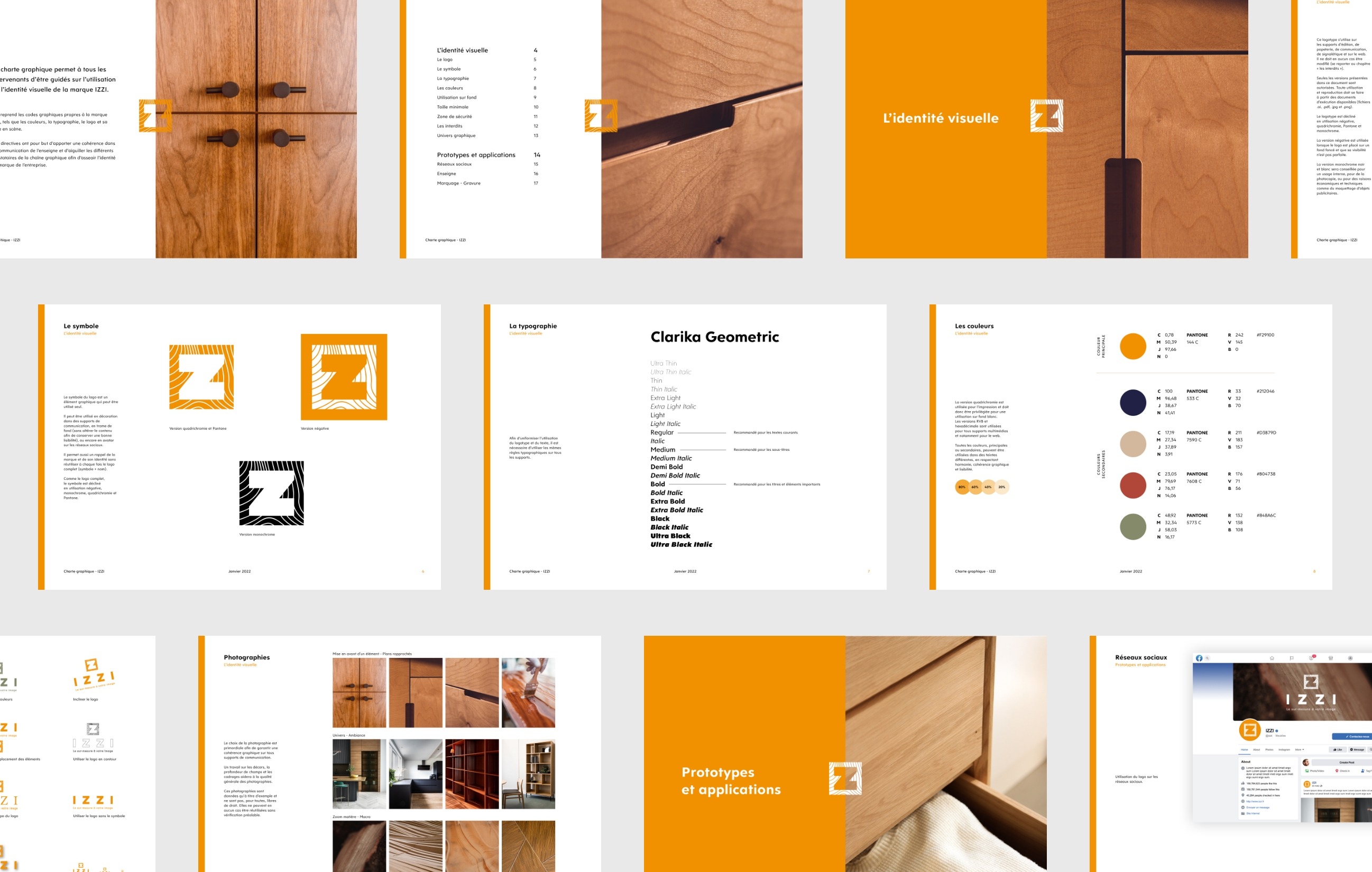 Charte graphique IZZI