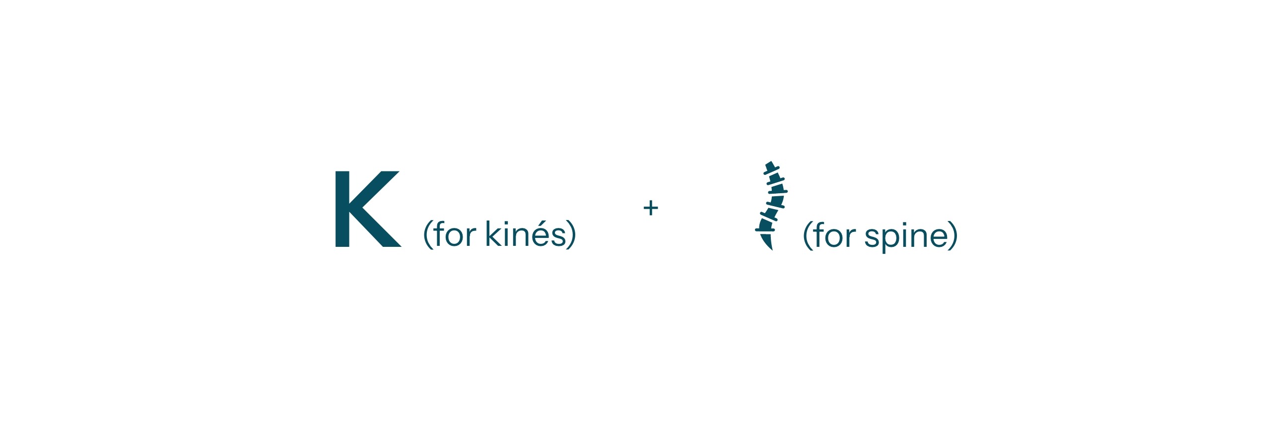 Construction du logo Kinés Trimolet