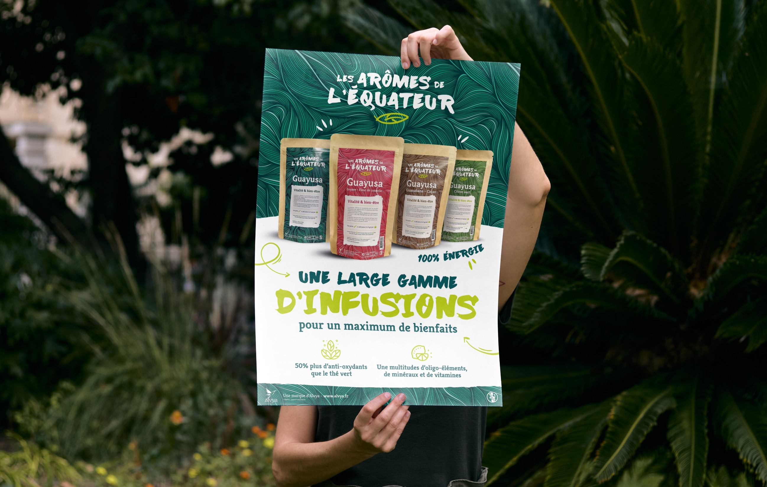 Affiche Les arômes de l'équateur