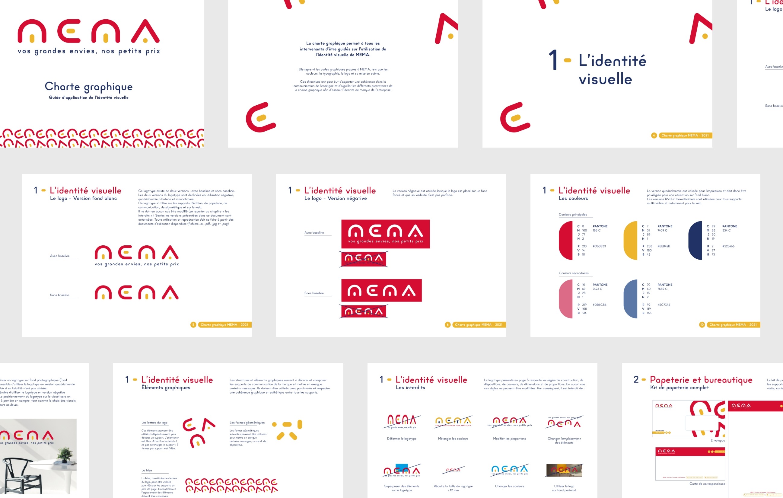 Charte graphique MEMA