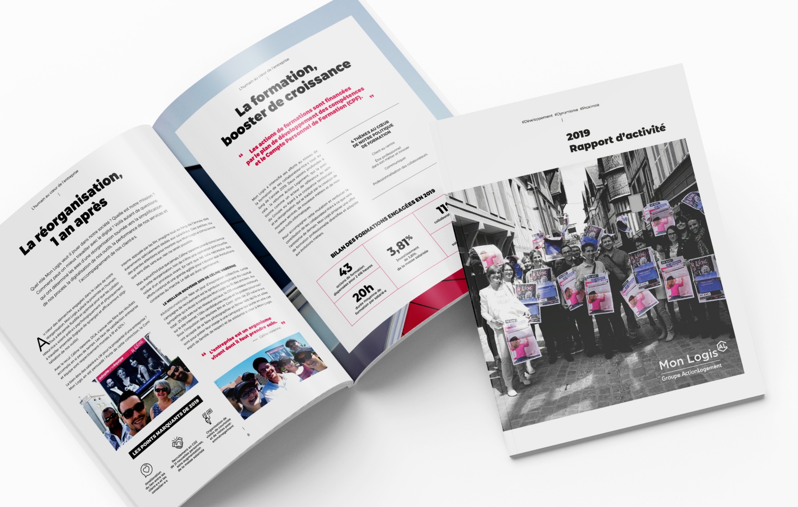 Rapport d'activité 2019 de Mon Logis