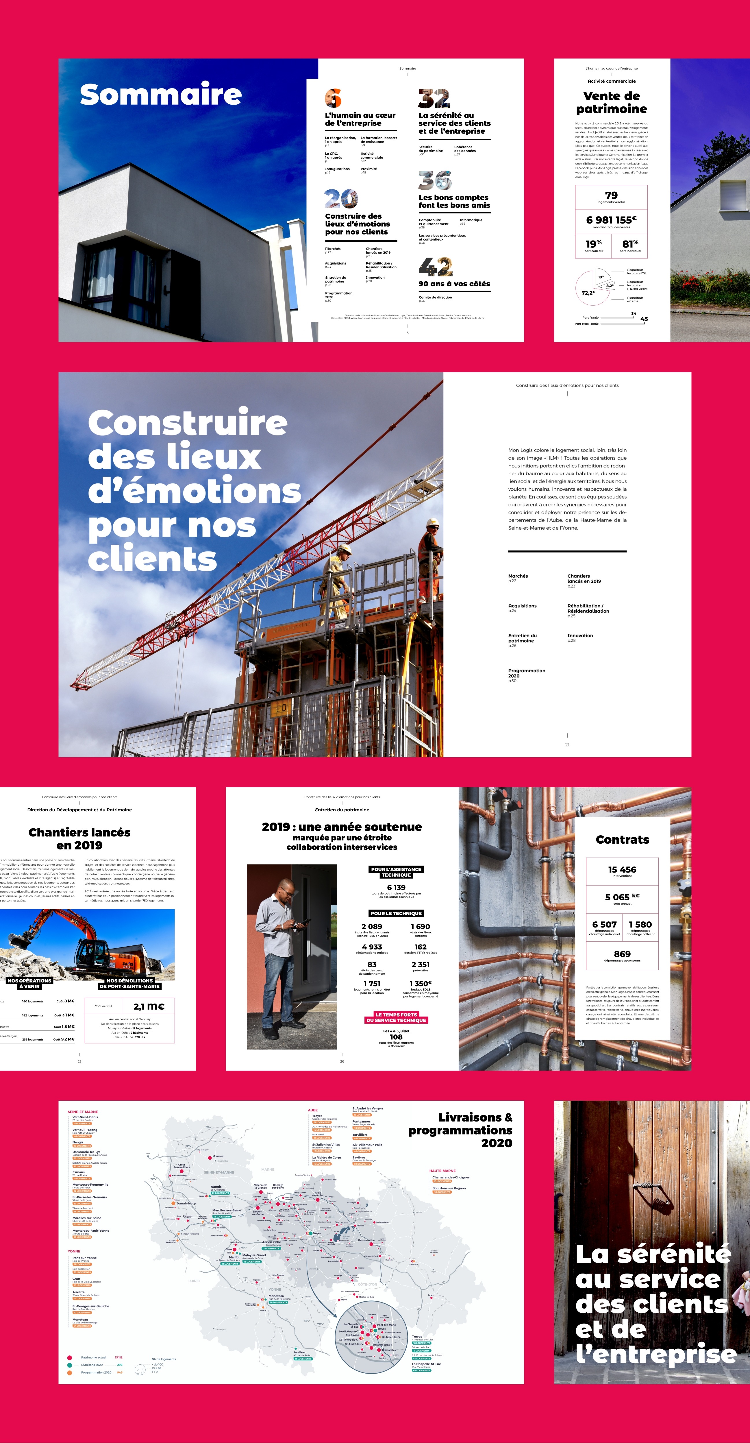 Rapport d'activité 2019 de Mon Logis