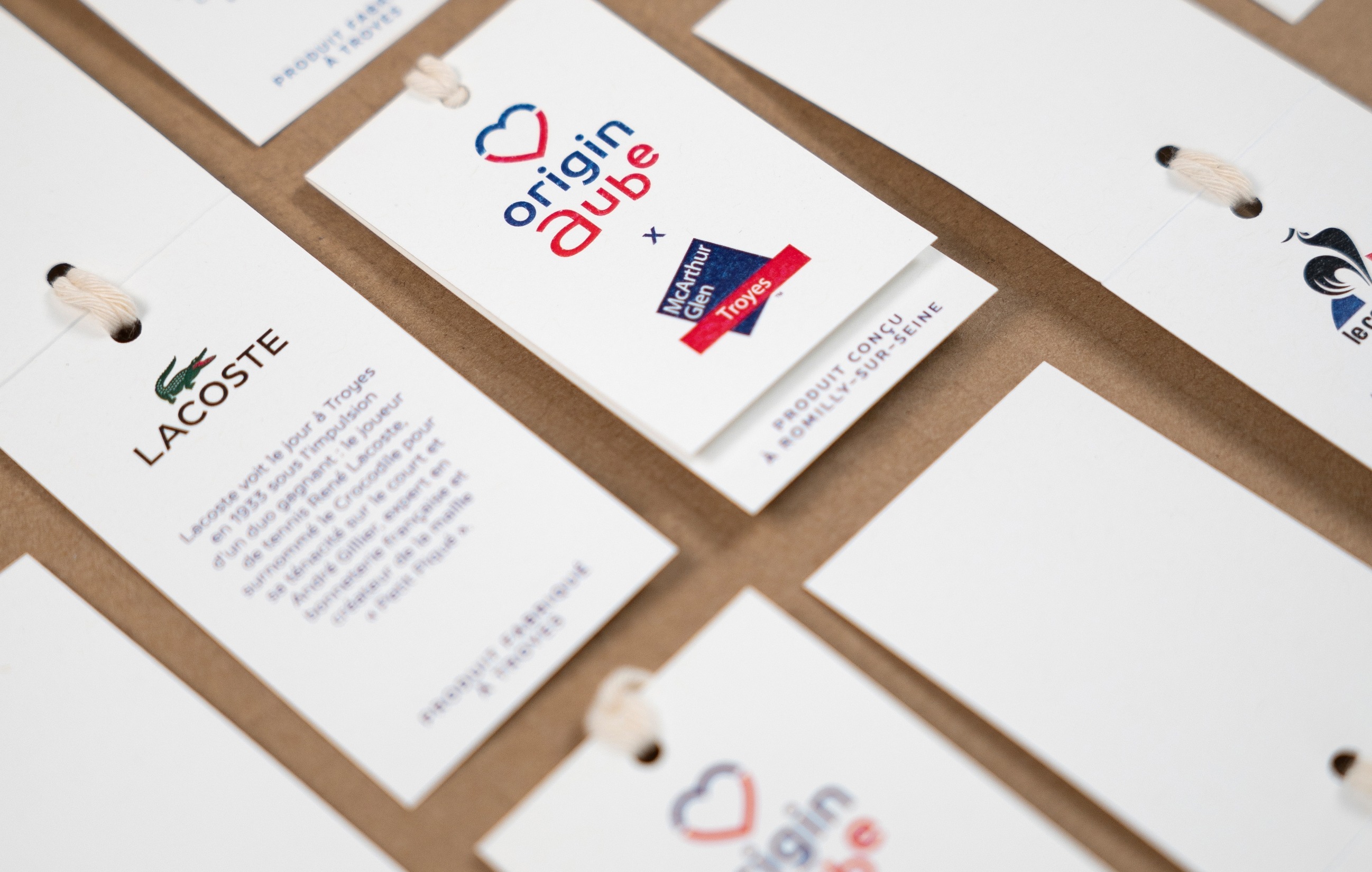 Label tag OriginAube