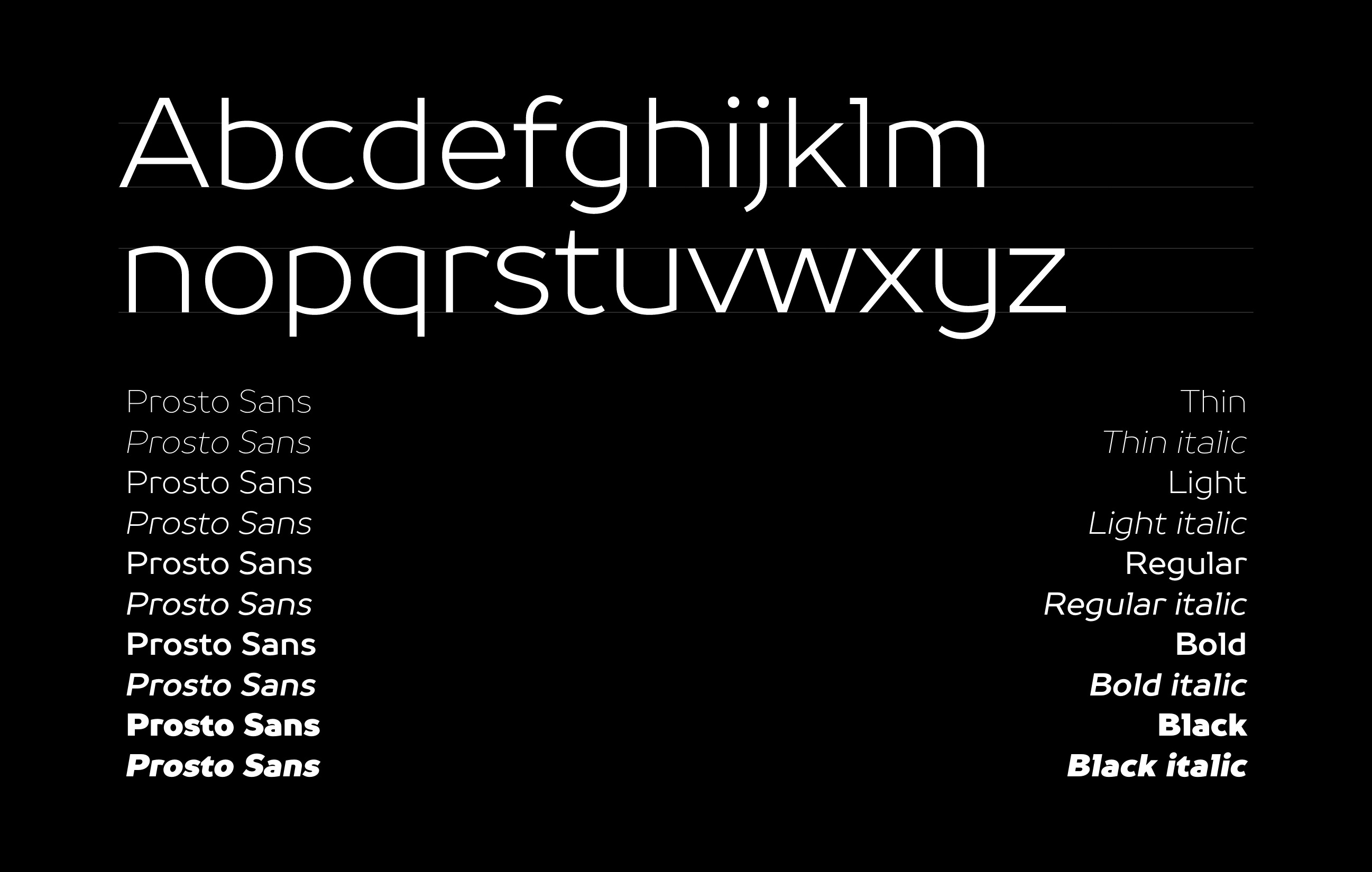 Univers typographique OriginAube