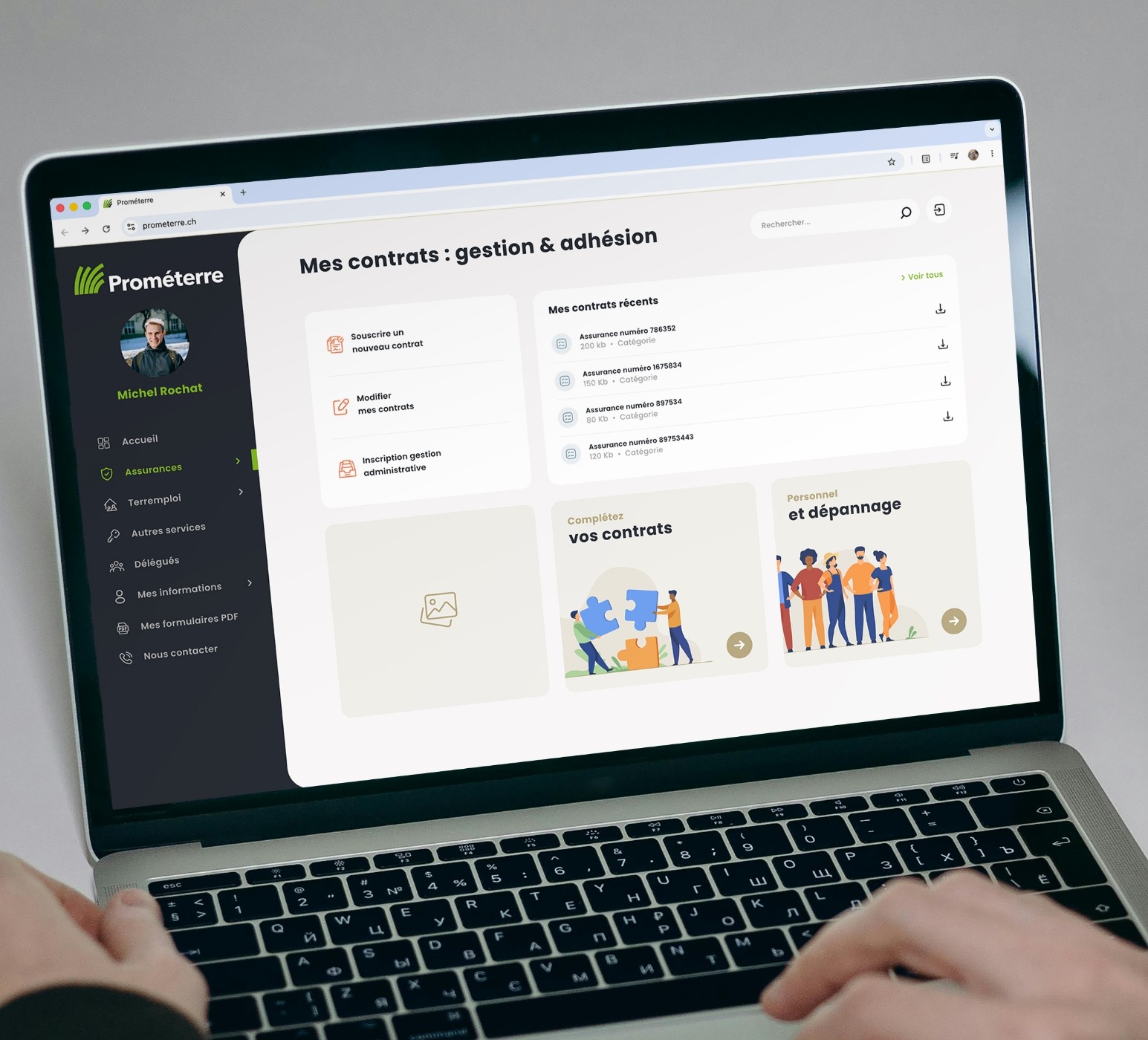 Projet design d’interfaces - Prométerre
