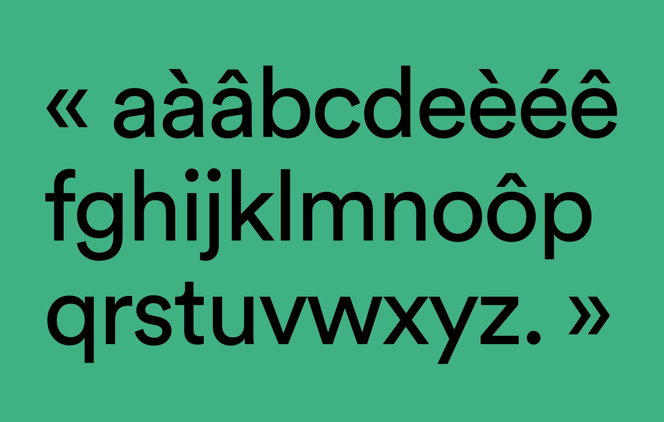 Univers typographique SMFP
