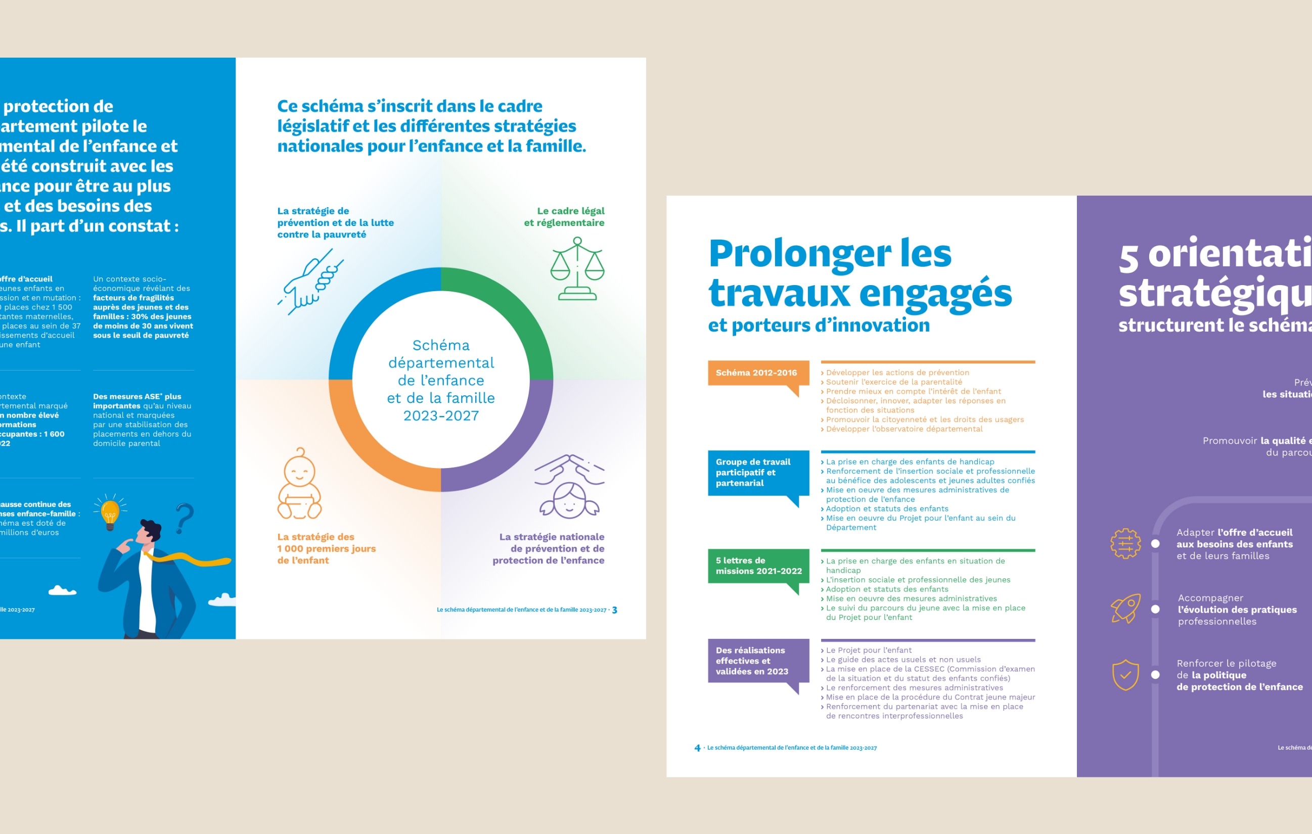 Brochure enfance et famille du département de l'Aube