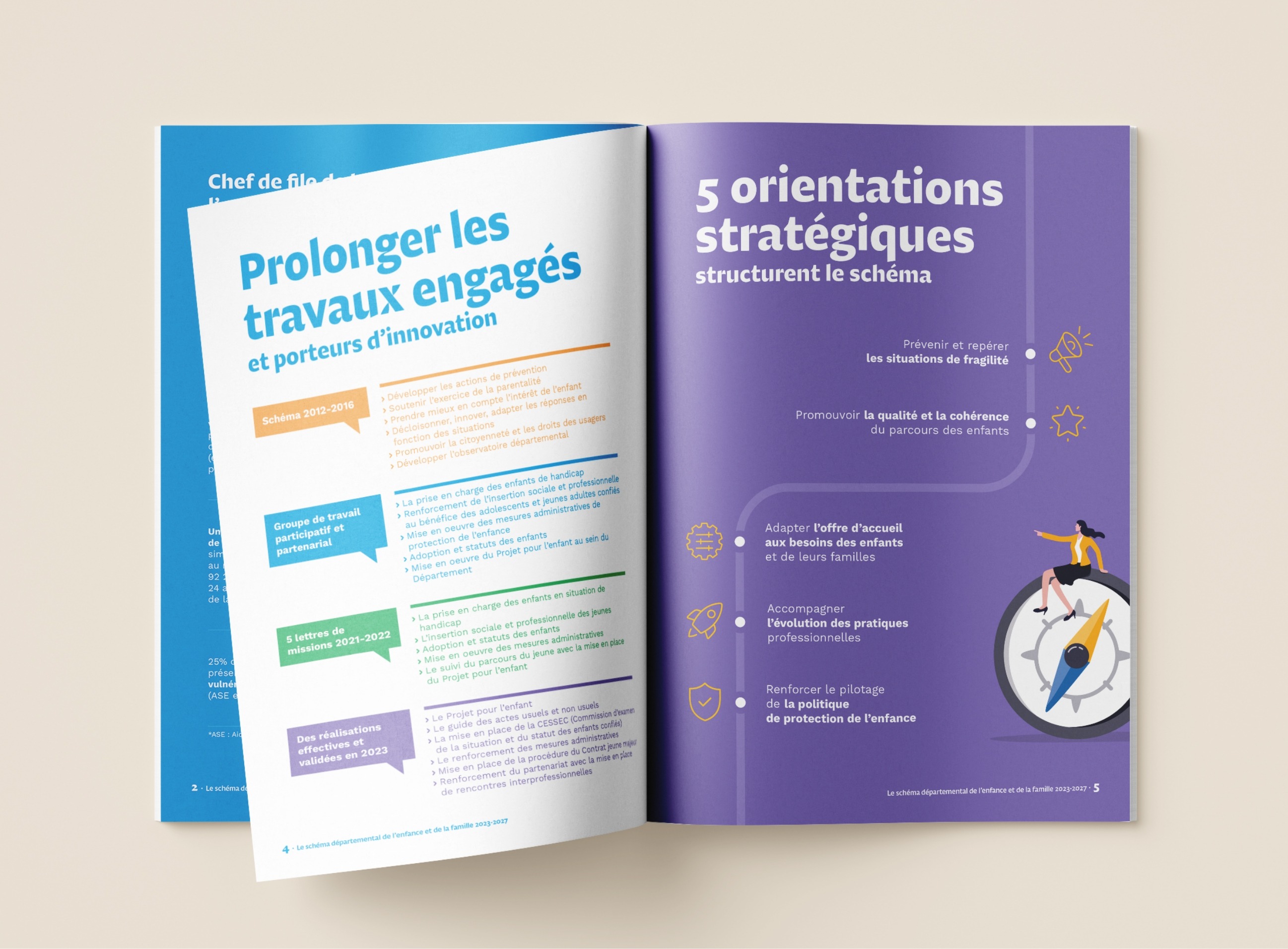 Brochure enfance et famille du département de l'Aube