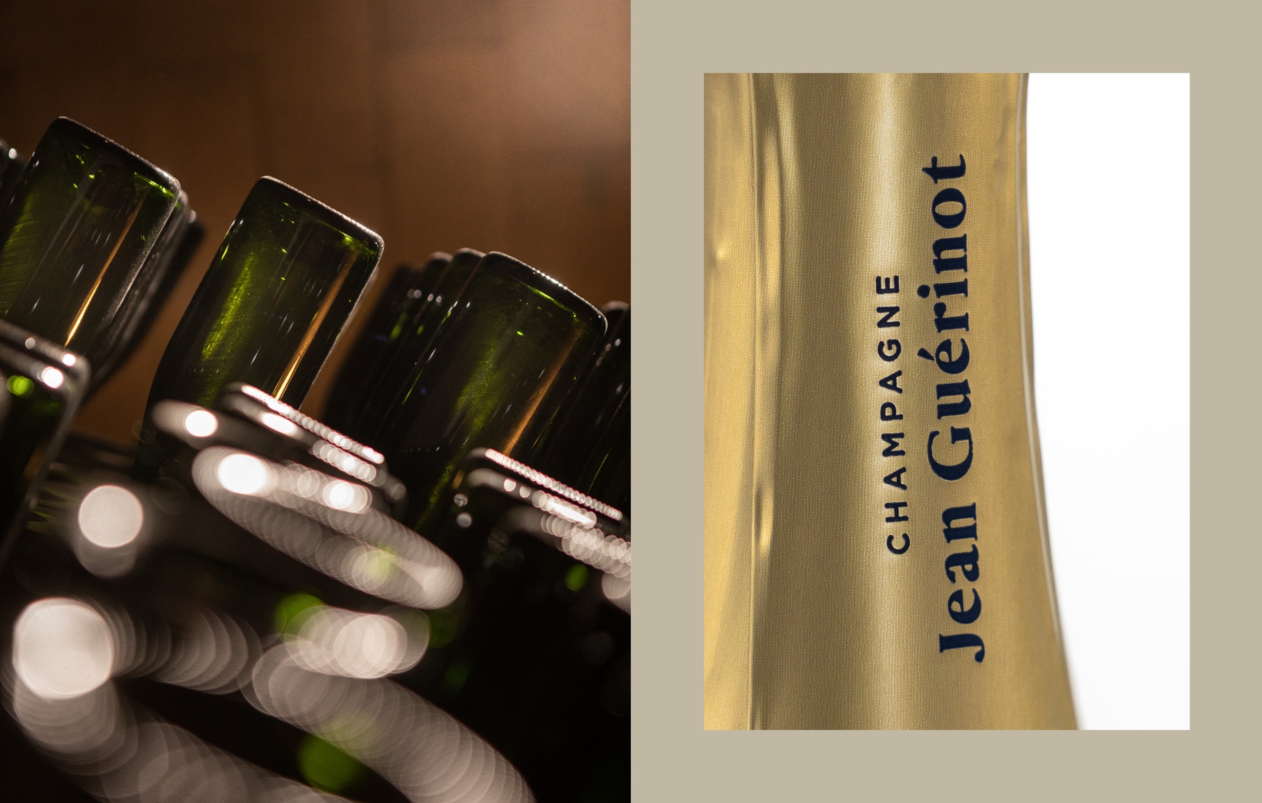 Coiffe bouteille Champagne Jean Guérinot