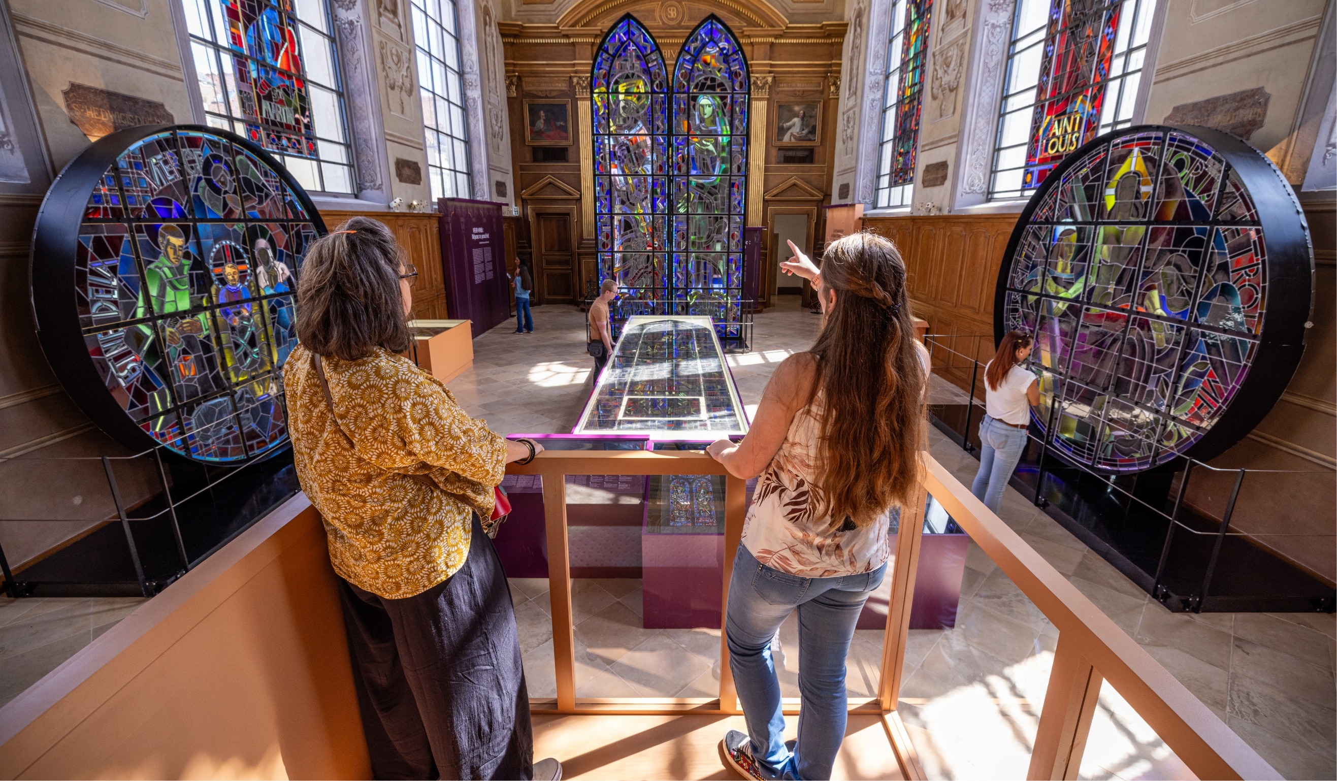Présentation projet exposition Notre-Dame de Paris : la querelle des vitraux