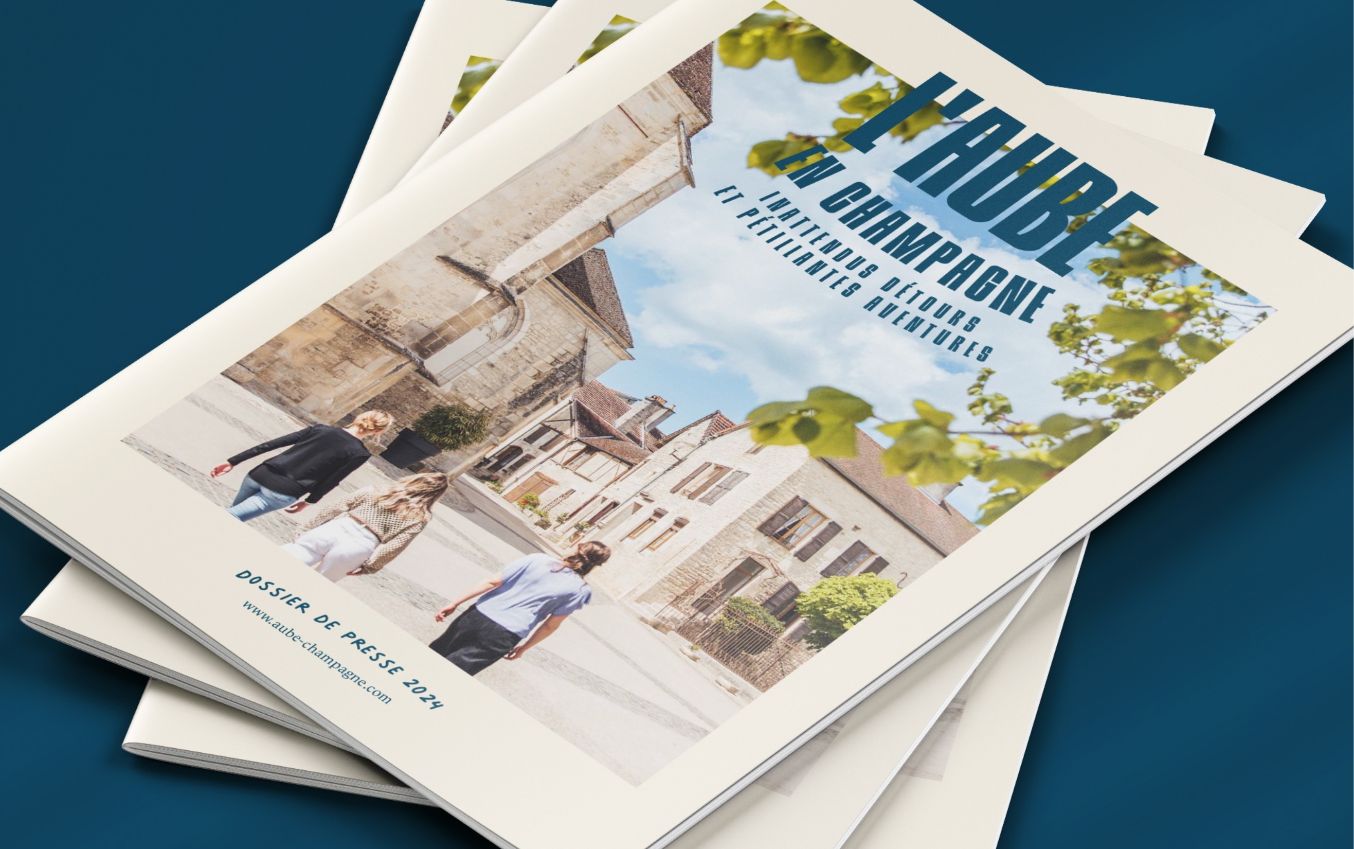 Présentation projet dossier de presse 2024 Aube en Champagne Attractivité