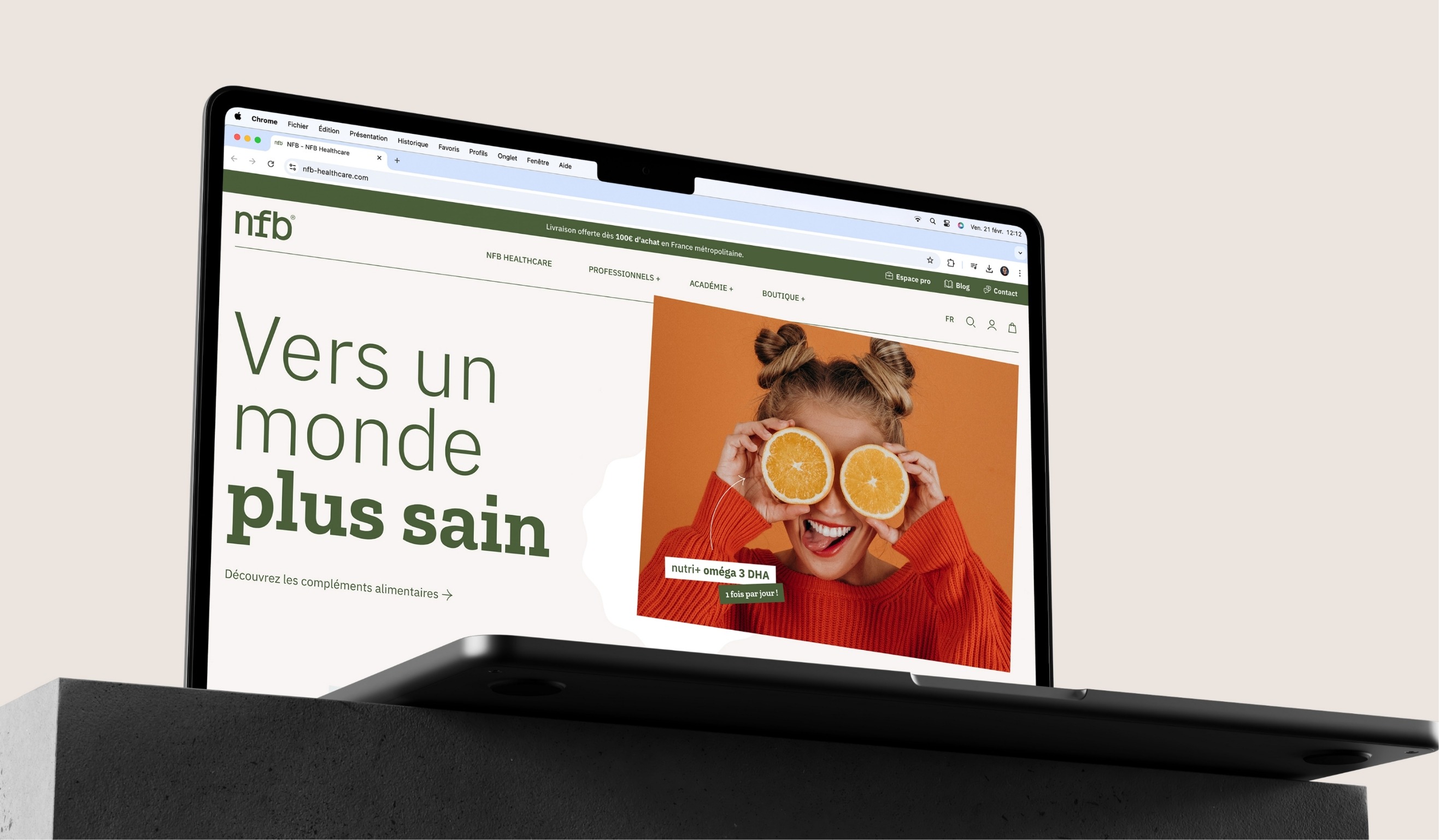 Présentation projet NFB Healthcare