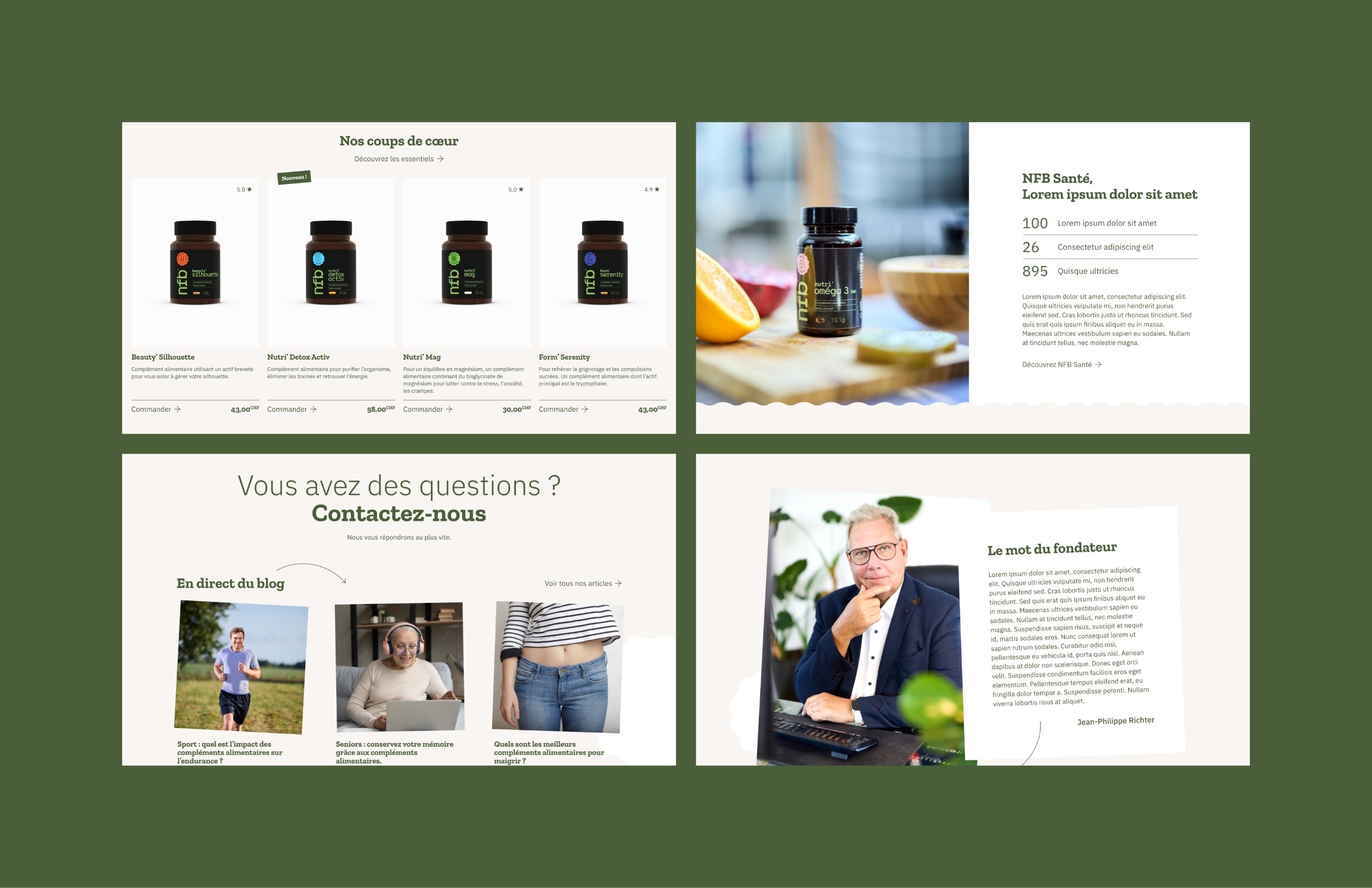 Site Internet NFB Healthcare