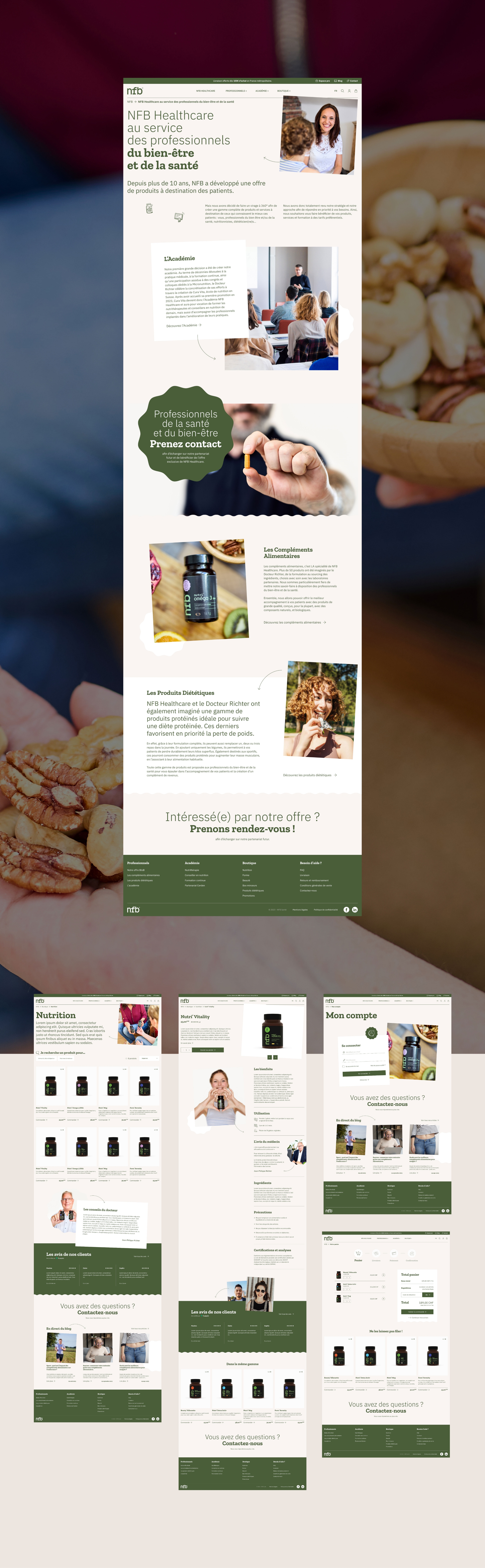 Site Internet NFB Healthcare