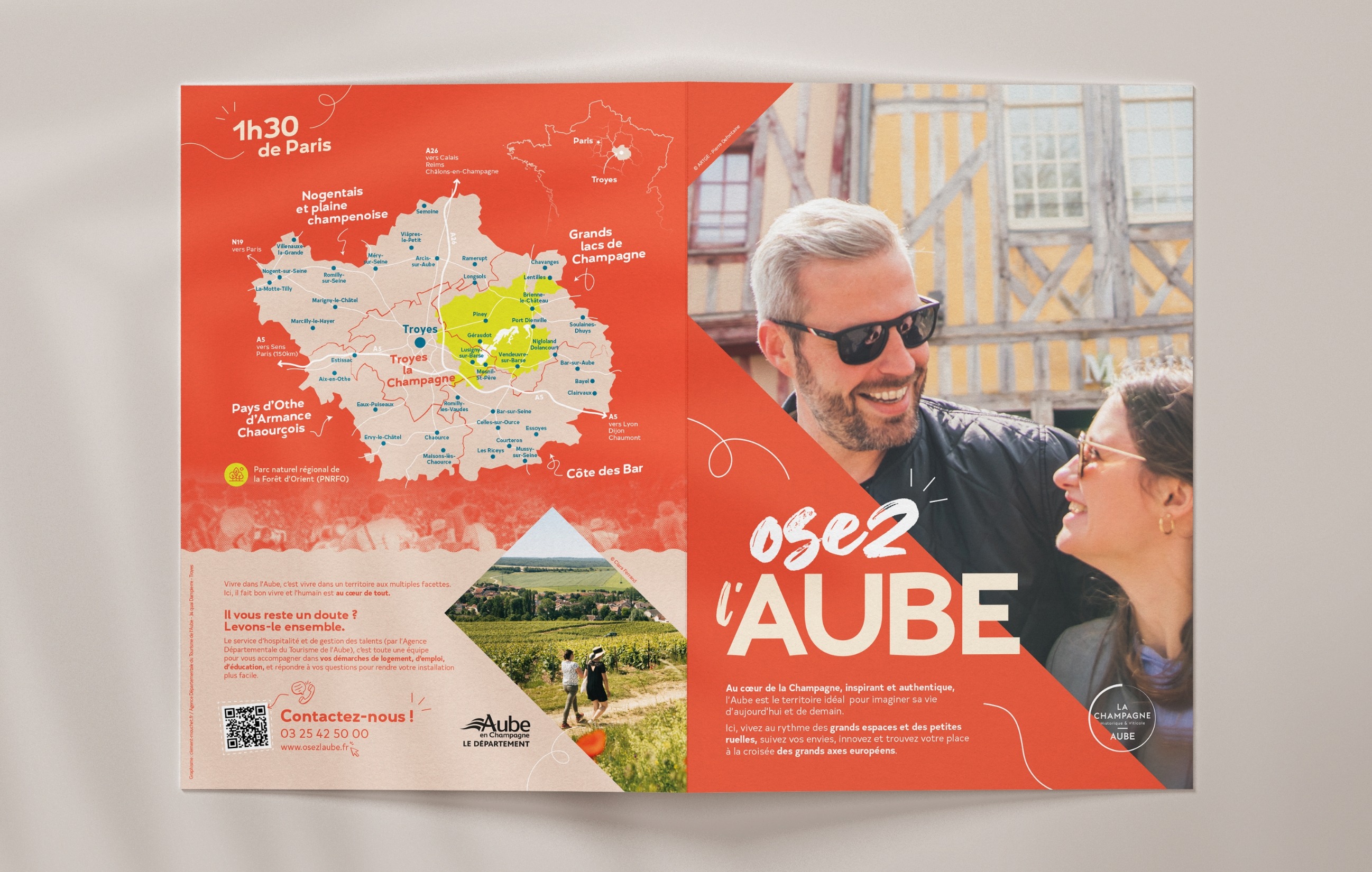 Plaquette Osez l'Aube