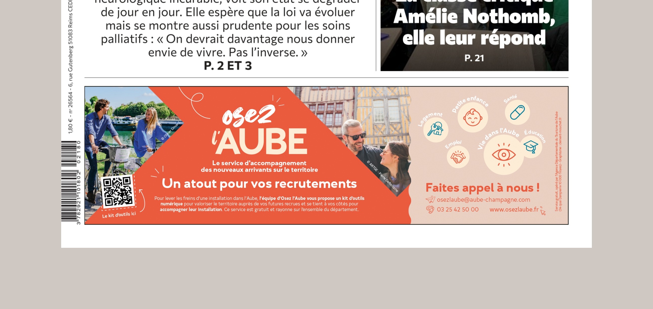 Encart presse Osez l'Aube