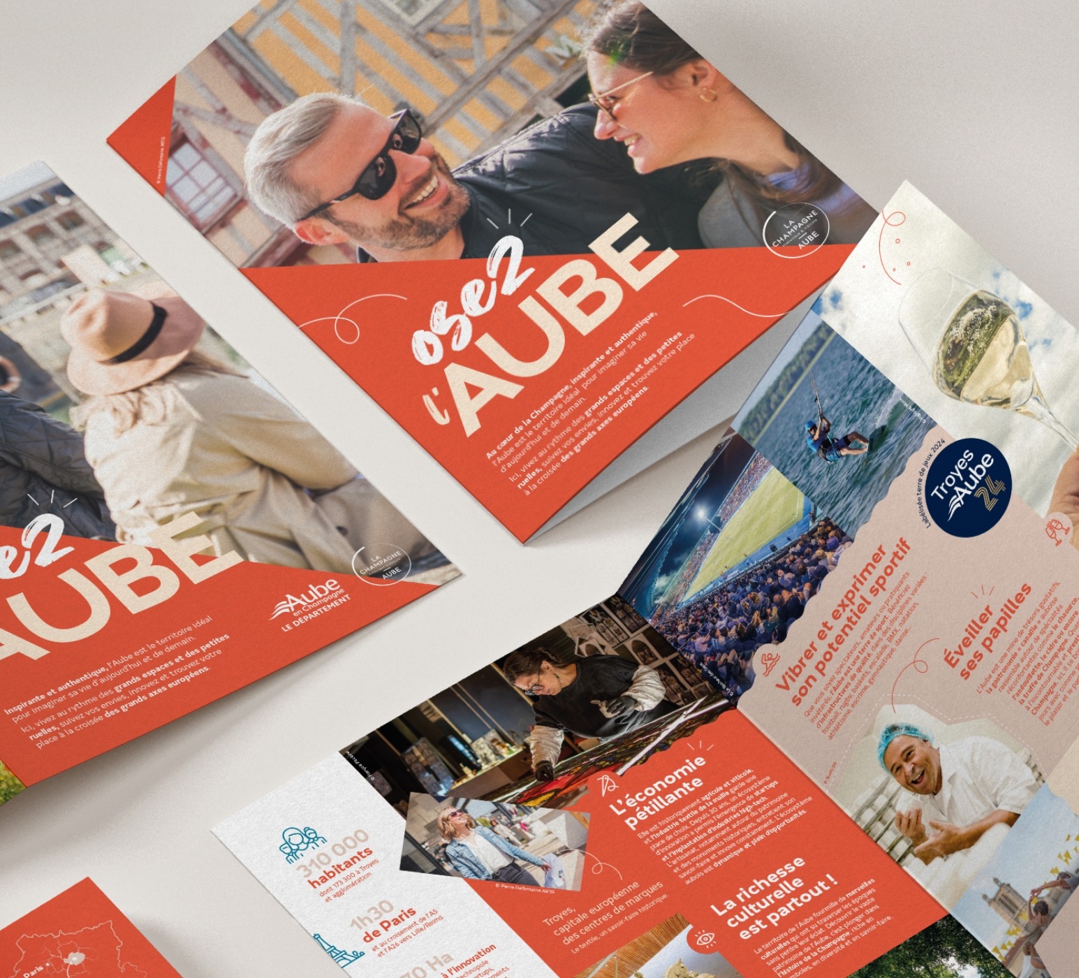 Projet supports de communication - Osez l’Aube