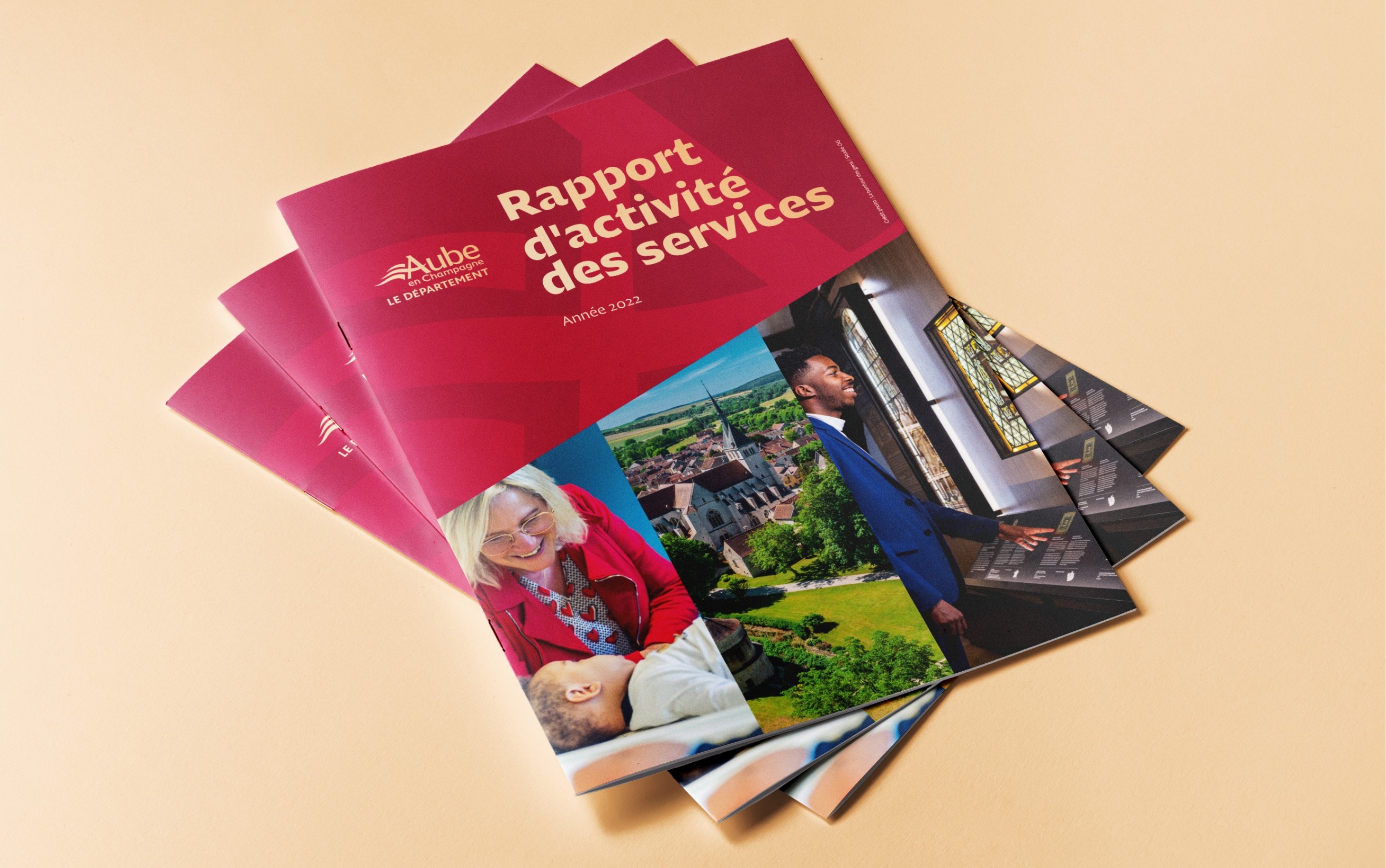 Présentation projet rapport d'activité 2022 du département de l'Aube