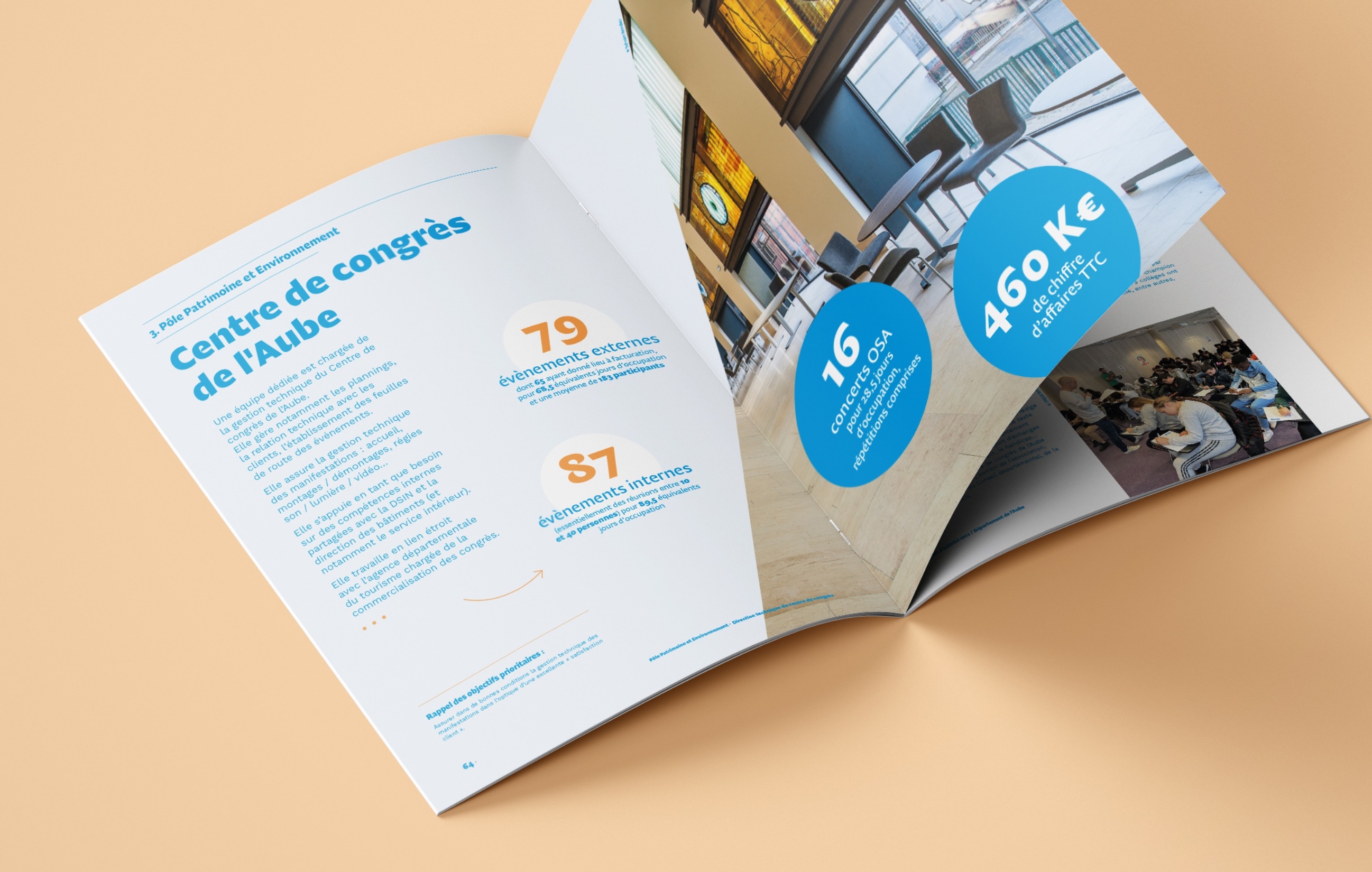 Brochure rapport d'activité 2022 du département de l'Aube