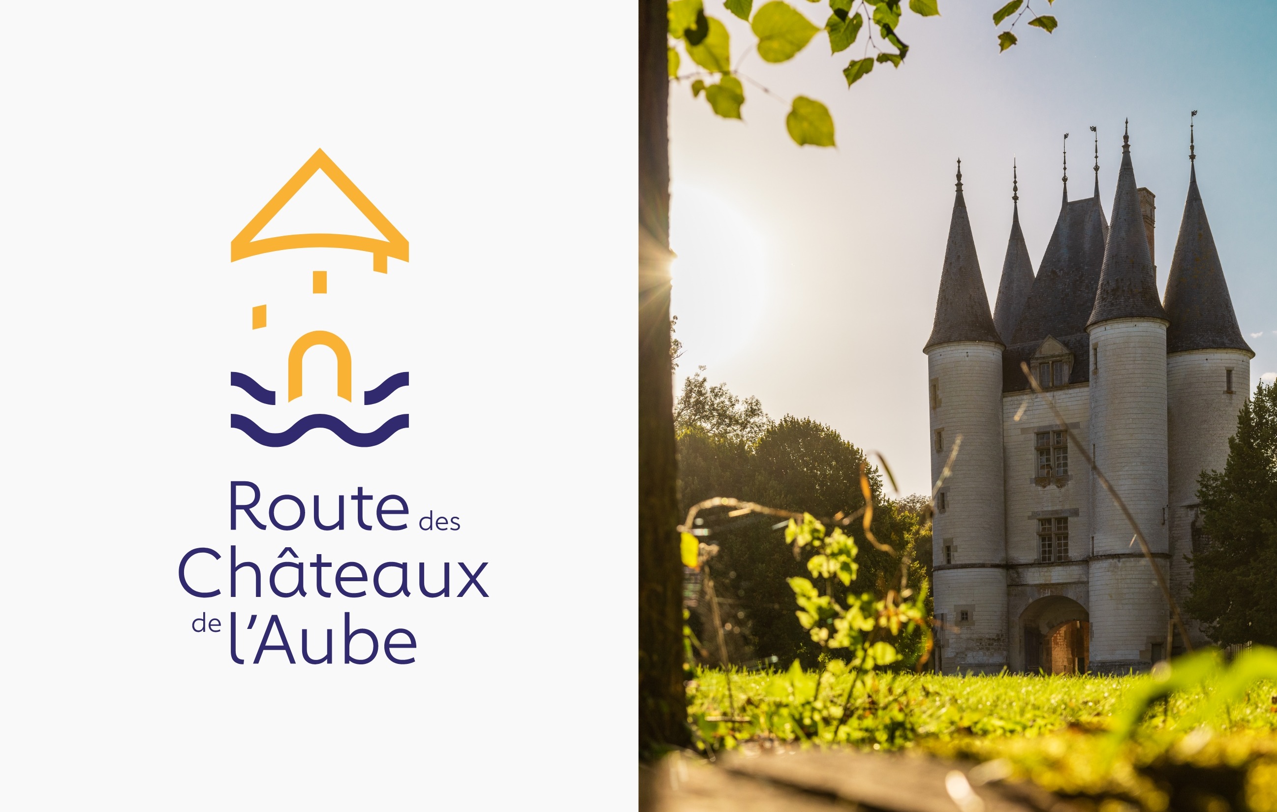 Logo de la Route des châteaux de l'Aube