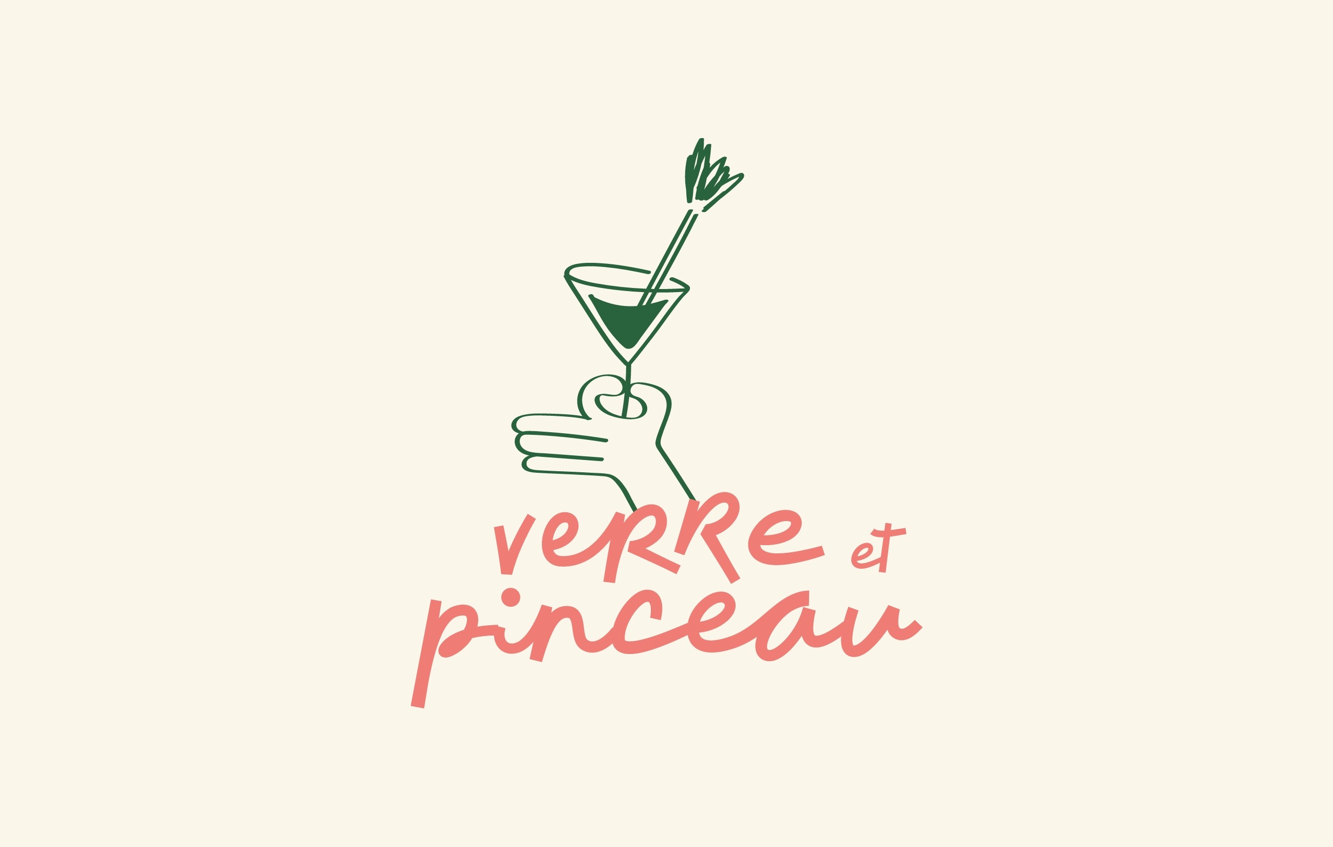 Logo Verre et Pinceau