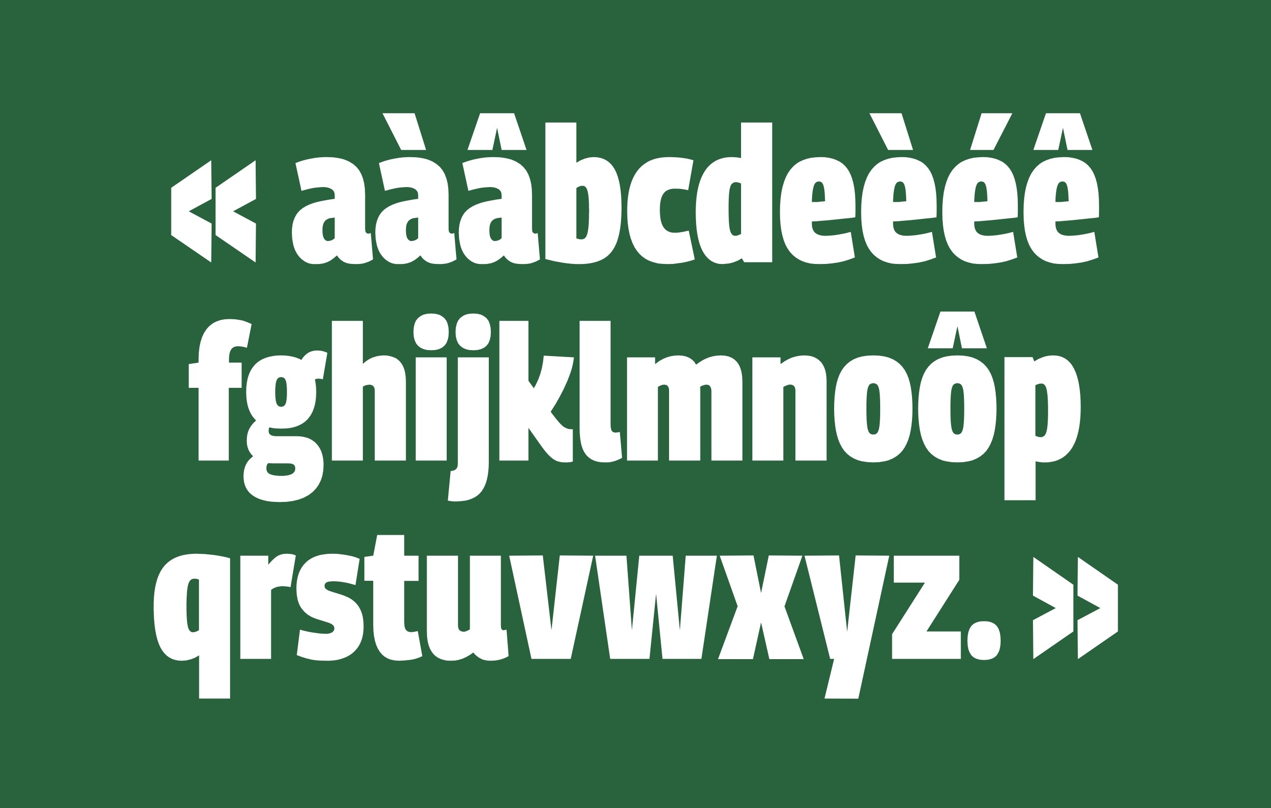 Univers typographique Verre et Pinceau